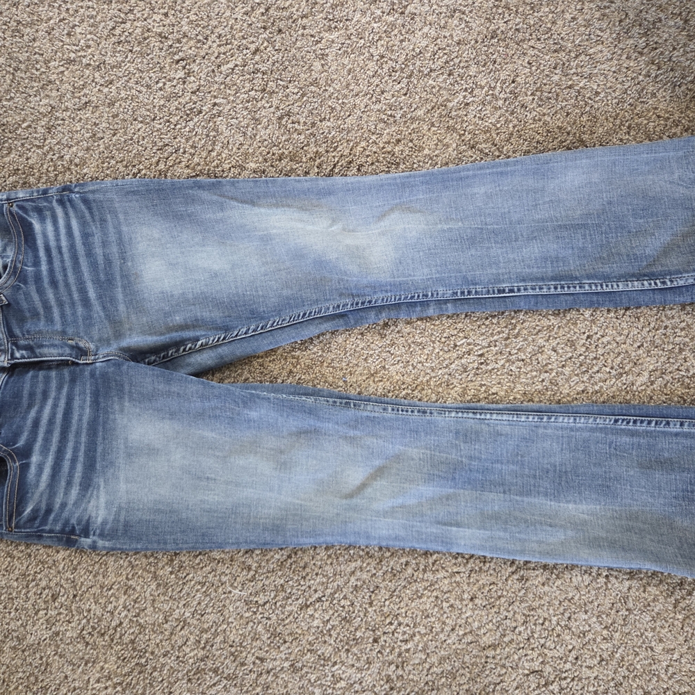 BKE Stella Slim Fit Bootcut Jeans - Medium Blue